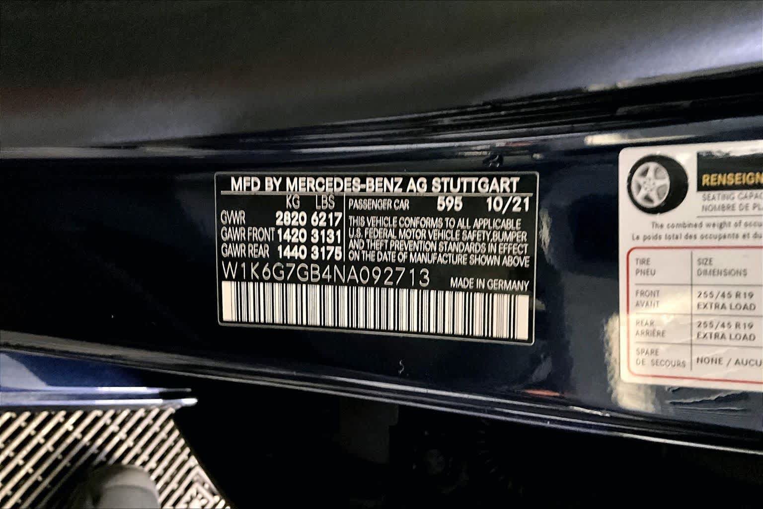 Used 2022 Mercedes-Benz S 580 4MATIC Sedan image 34