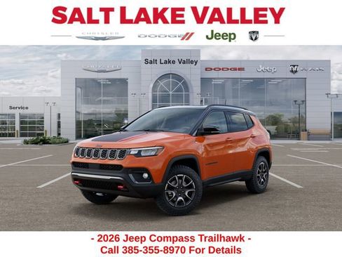 New 2026 Jeep Compass Trailhawk w/ Sun, Sound & Navigation Group AWD/4WD image 1