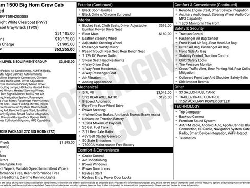Certified 2024 RAM 1500 Big Horn AWD/4WD image 35