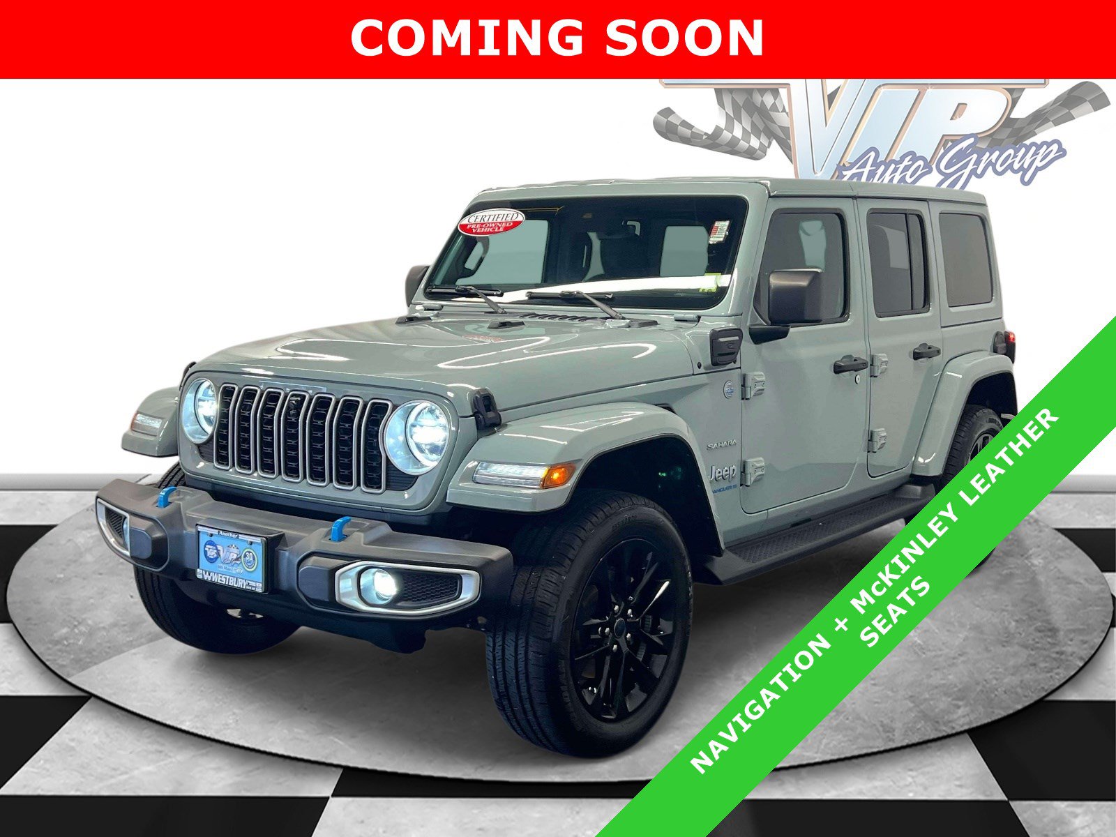 Used 2024 Jeep Wrangler Unlimited Sahara w/ Technology Group AWD/4WD image 4
