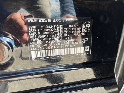 Certified 2025 Honda HR-V EX-L image 11