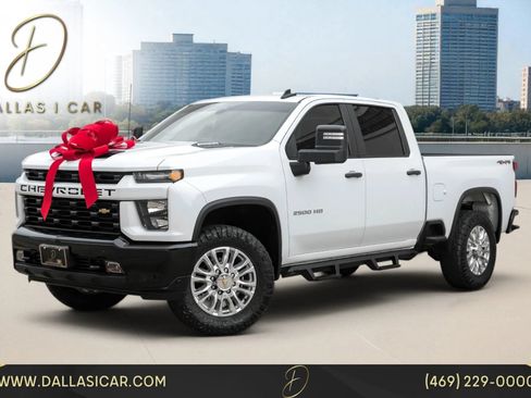 Used 2021 Chevrolet Silverado 2500 Custom w/ Custom Value Package AWD/4WD image 1
