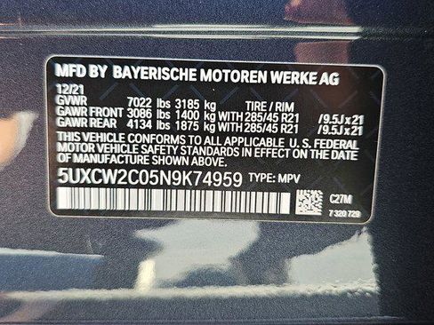 Certified 2022 BMW X7 xDrive40i w/ Premium Package image 37