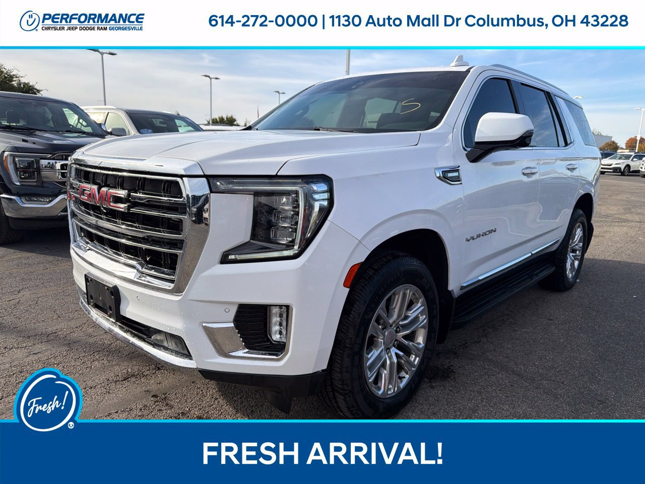 Used 2021 GMC Yukon SLT w/ SLT Luxury Package AWD/4WD image 4
