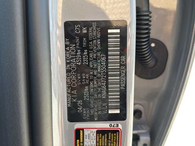 New 2026 Kia K5 GT-Line w/ GT-Line Premium Package AWD/4WD image 34
