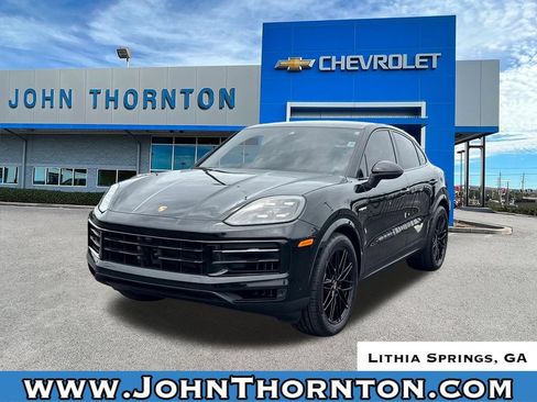 Used 2025 Porsche Cayenne E-Hybrid Coupe AWD/4WD image 1