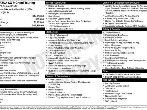 Used 2022 MAZDA CX-9 Grand Touring image 2