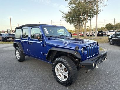 Used 2018 Jeep Wrangler Unlimited Sport S