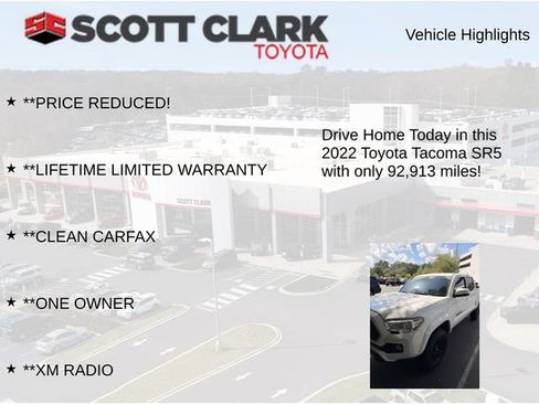 Used 2022 Toyota Tacoma SR5 w/ Technology Package RWD image 12