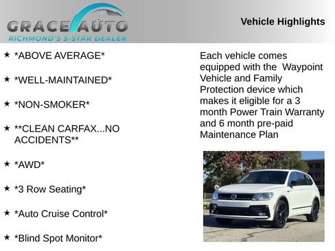 Used 2021 Volkswagen Tiguan SE R-Line w/ 3rd Row Seat Package image 2