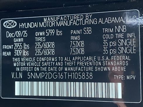 New 2026 Hyundai Santa Fe SEL image 40