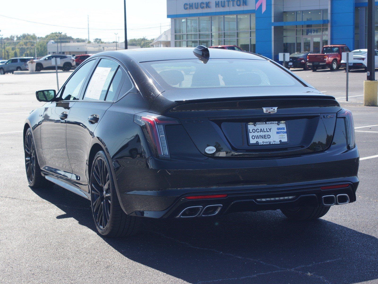 Used 2025 Cadillac CT5 V w/ LPO, ONYX Package RWD image 16