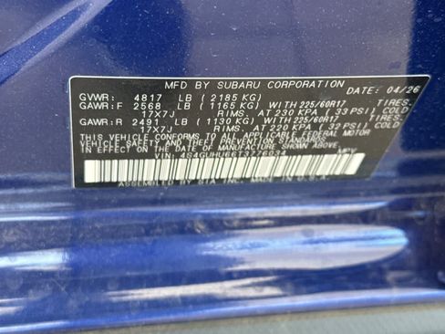 New 2026 Subaru Crosstrek 2.5i Wilderness AWD/4WD image 30