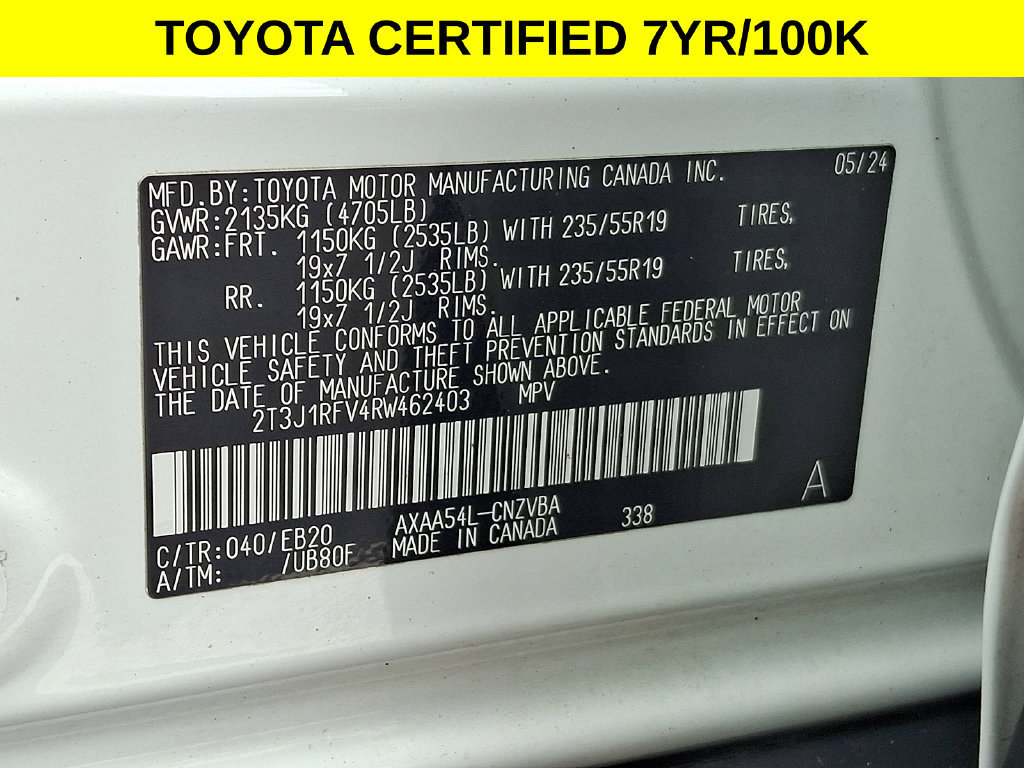 Used 2024 Toyota RAV4 Adventure AWD/4WD image 28