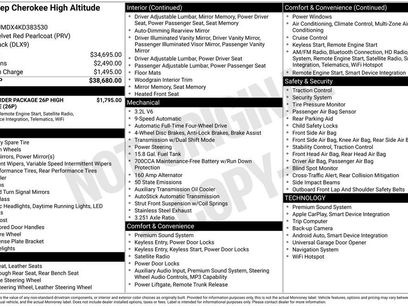 Used 2019 Jeep Cherokee High Altitude