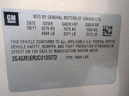 Used 2012 Buick Regal Leather FWD image 37