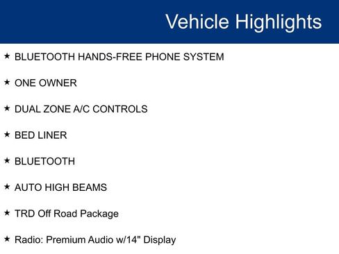 Used 2025 Toyota Tacoma TRD Off-Road AWD/4WD image 12