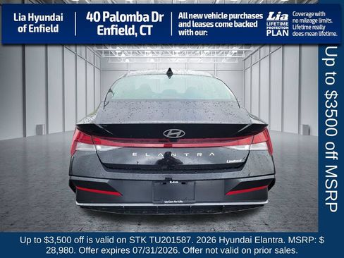 New 2026 Hyundai Elantra Limited FWD image 4