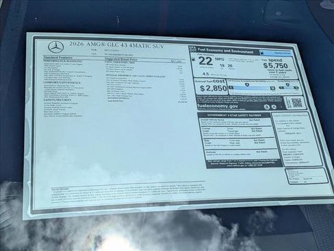 New 2026 Mercedes-Benz GLC 43 AMG 4MATIC image 17