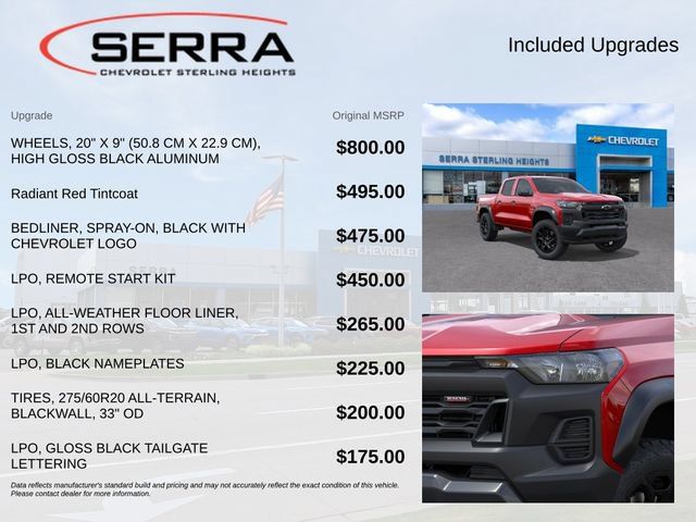 New 2026 Chevrolet Colorado Trail Boss AWD/4WD image 4