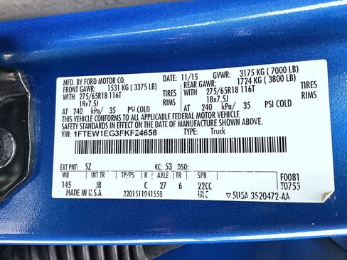 Used 2015 Ford F150 XLT w/ Equipment Group 301A Mid AWD/4WD image 26