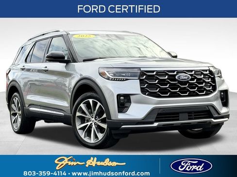Certified 2025 Ford Explorer Platinum w/ Ultimate Package image 1