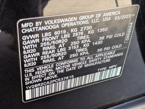 Used 2023 Volkswagen Atlas SEL image 27