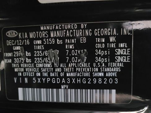 Used 2017 Kia Sorento AWD image 33