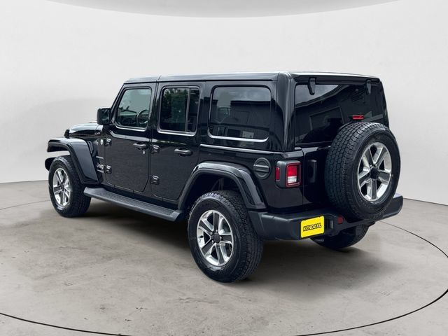 Used 2021 Jeep Wrangler Unlimited Sahara w/ Uconnect 4C Nav & Sound Group AWD/4WD image 3