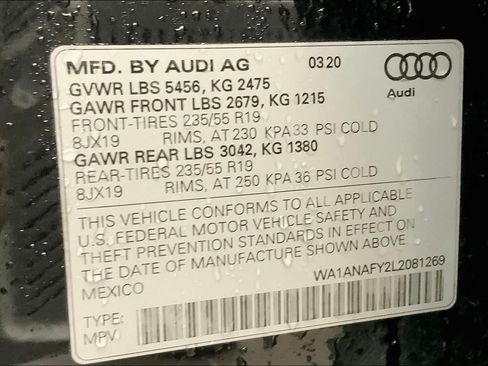 Used 2020 Audi Q5 2.0T Premium w/ Titanium Sport Package AWD/4WD image 34