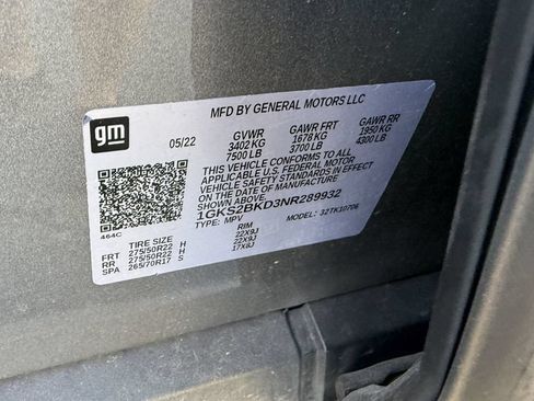 Used 2022 GMC Yukon SLT w/ SLT Premium Package AWD/4WD image 5