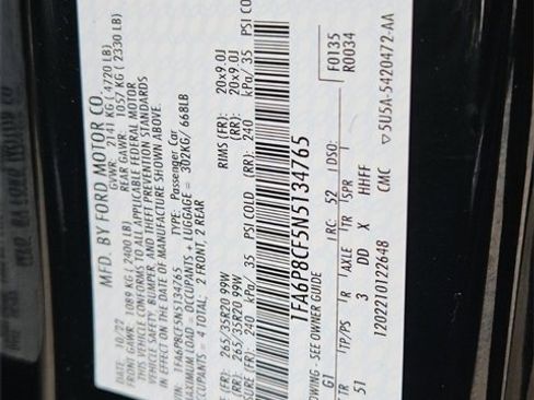 Used 2022 Ford Mustang GT Premium w/ Equipment Group 401A image 29