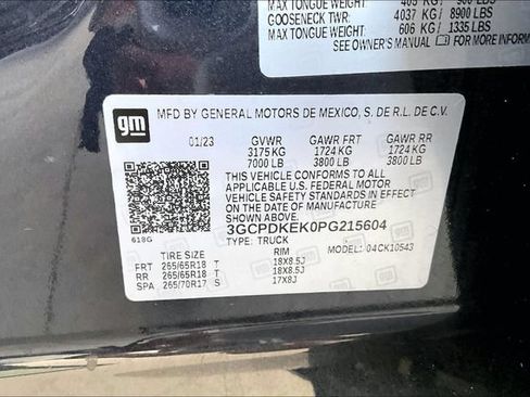 Used 2023 Chevrolet Silverado 1500 LT AWD/4WD image 14