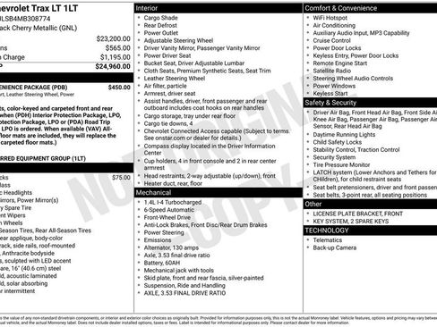 Used 2021 Chevrolet Trax LT w/ LT Convenience Package image 33