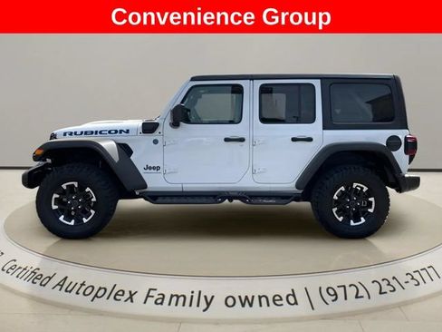 Used 2025 Jeep Wrangler Unlimited Rubicon 4xe w/ Safety Group AWD/4WD image 2