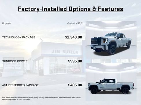Used 2025 GMC Sierra 2500 AT4 w/ Technology Package AWD/4WD image 3