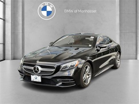 Used 2019 Mercedes-Benz S 560 4MATIC Coupe w/ AMG Line Exterior image 1