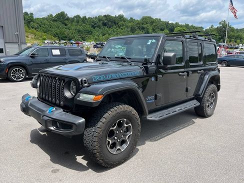 Used 2021 Jeep Wrangler Unlimited Rubicon 4xe w/ Dual Top Group AWD/4WD image 1