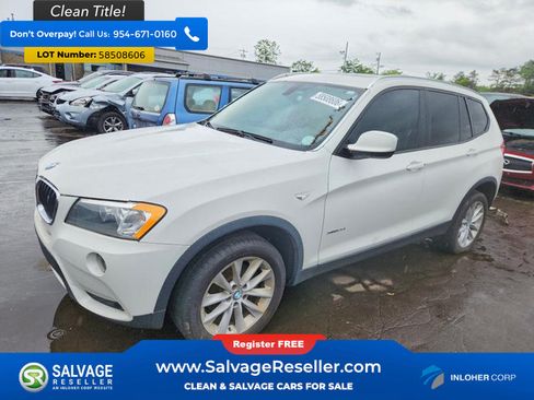 Used 2013 BMW X3 xDrive28i AWD/4WD image 1