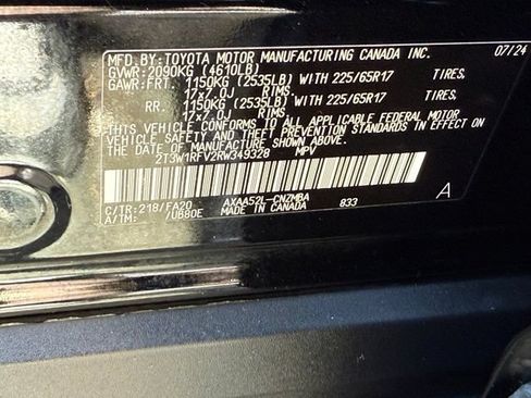 Used 2024 Toyota RAV4 XLE FWD image 42