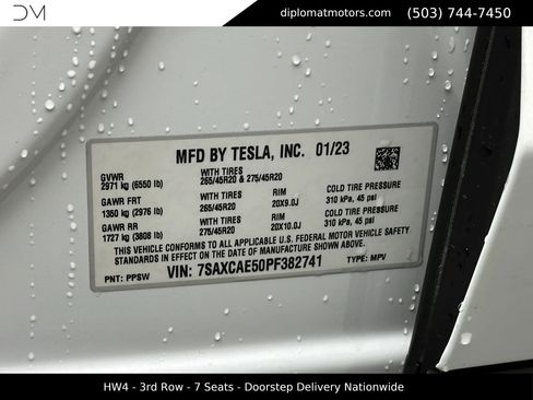Used 2023 Tesla Model X image 47