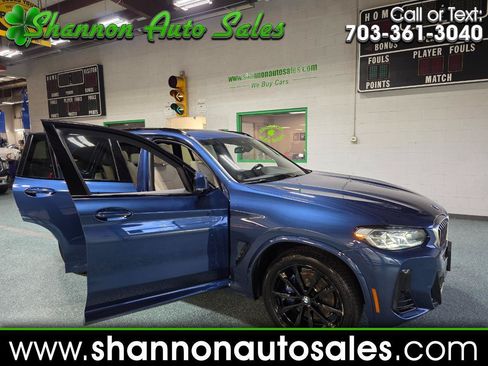 Used 2022 BMW X3 xDrive30i w/ M Sport Package 2 AWD/4WD image 1