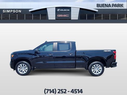 Used 2024 Chevrolet Silverado 1500 Custom w/ LPO, Dark Essentials Package AWD/4WD image 5