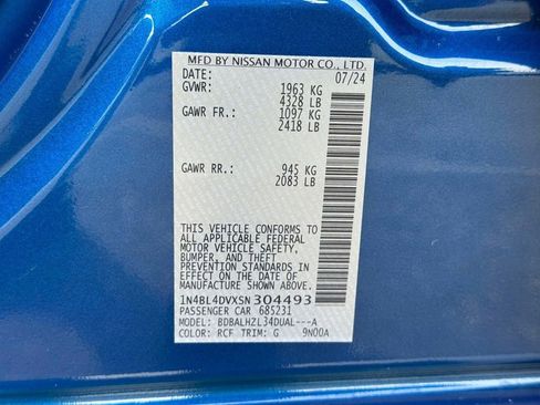 Used 2025 Nissan Altima 2.5 SV w/ SV Special Edition Package image 18