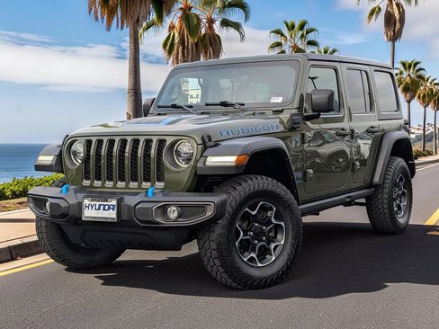 Used 2023 Jeep Wrangler Unlimited Rubicon 4xe AWD/4WD image 1