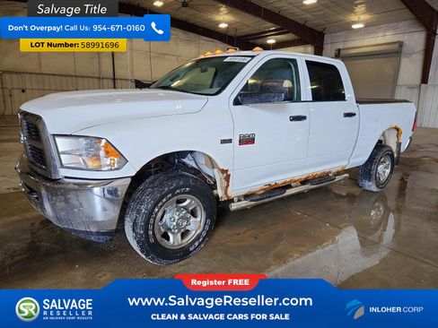 Used 2012 RAM 2500 ST w/ Chrome Appearance Group AWD/4WD image 1