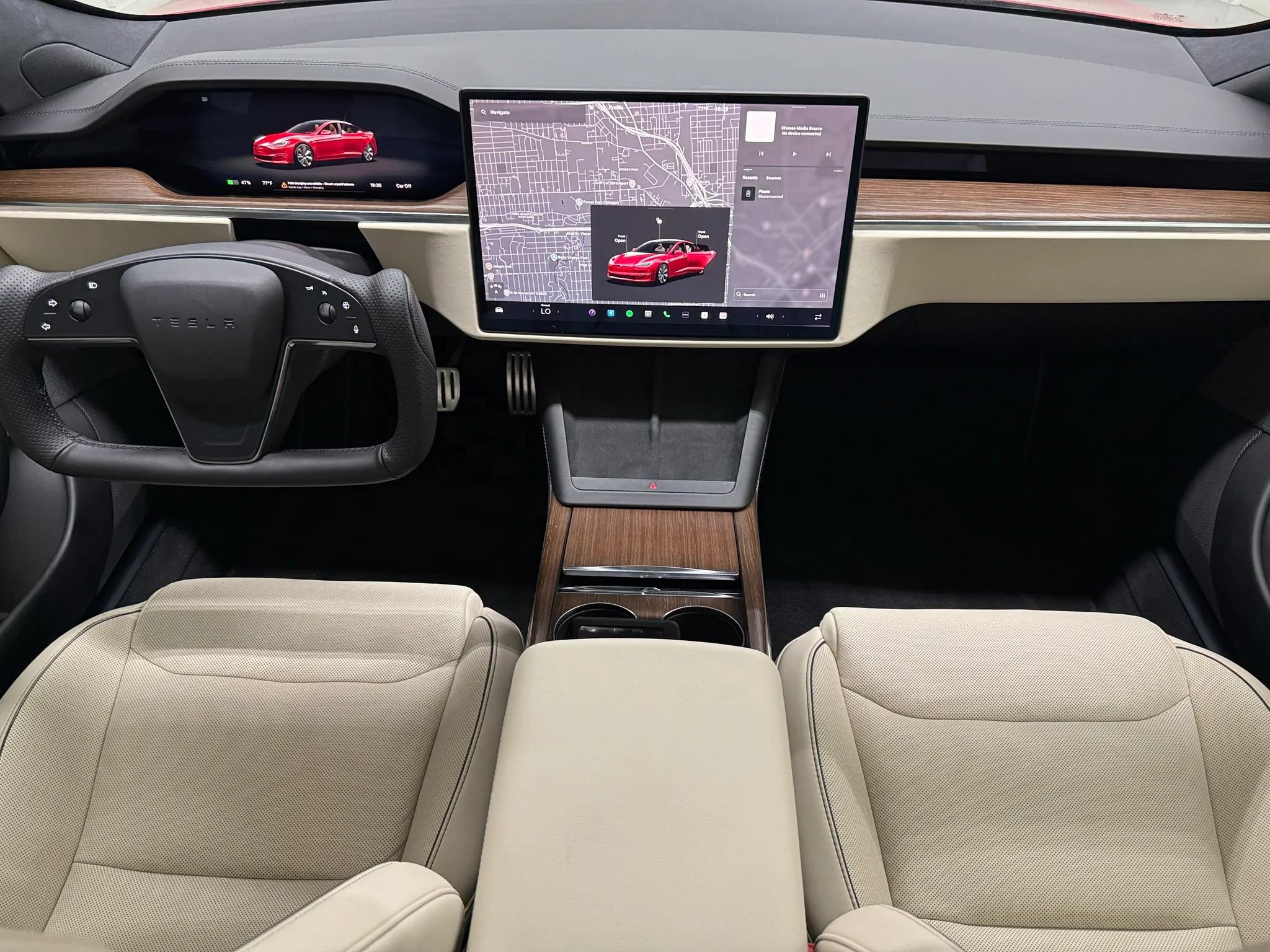 Used 2021 Tesla Model S Plaid AWD/4WD image 52
