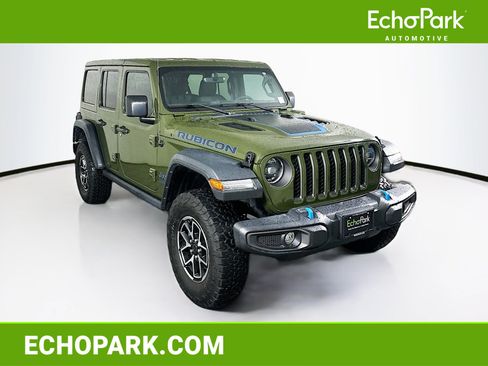 Used 2023 Jeep Wrangler Unlimited Rubicon 4xe AWD/4WD image 1