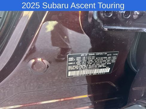 Certified 2025 Subaru Ascent Touring AWD/4WD image 30