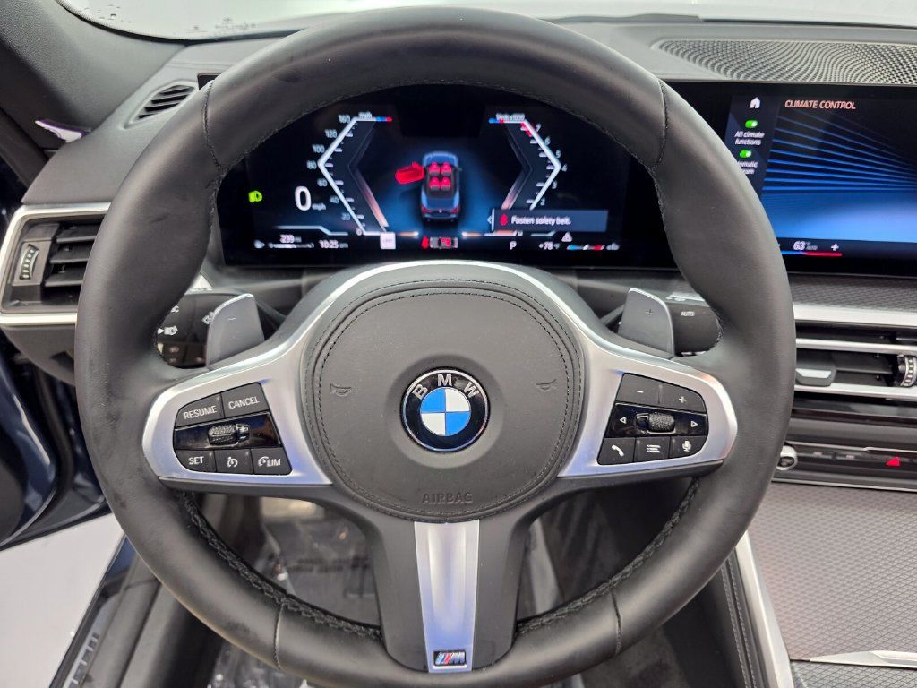 Used 2024 BMW 430i Convertible w/ M Sport Package RWD image 17